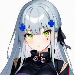 HK416 AI 생성 일러스트